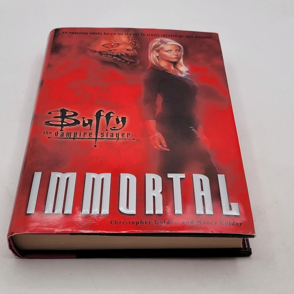 Christopher Golden Immortal Hardcover First Printing Buffy Vampire Slayer Good